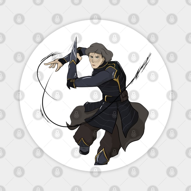 Lin Beifong Magnet by Silentrebel